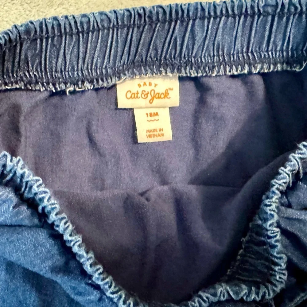 Cat & Jack Baby Denim skirt 18 m